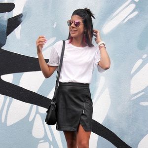 Leather Skirt